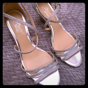 Silver Wedges Size 6.5